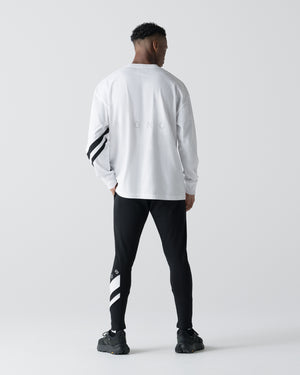 CRONOS VECTOR LINE L/S TEE【WHITE】