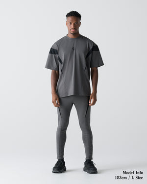 CRONOS CONTOUR S/S TEE【D.GRAY】