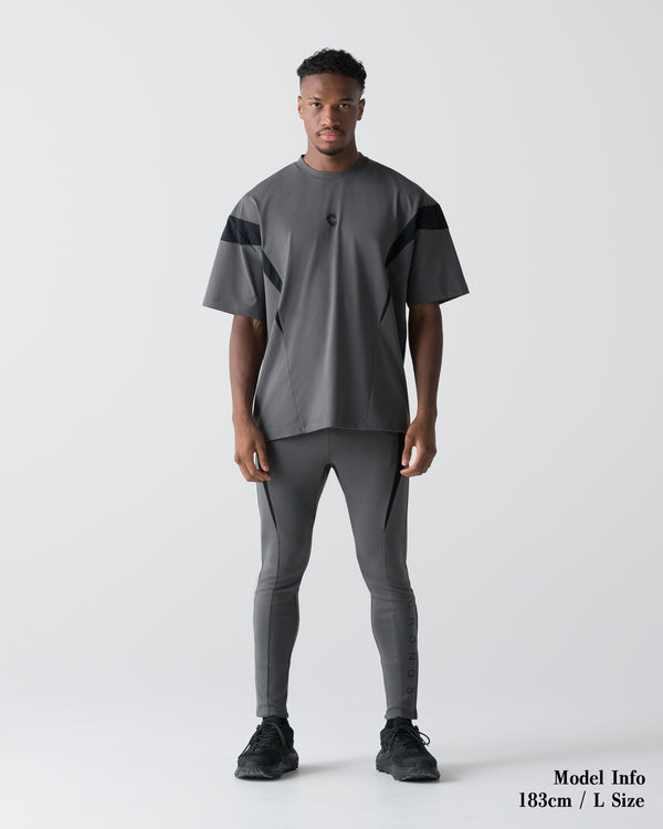 CRONOS CONTOUR S/S TEE【D.GRAY】
