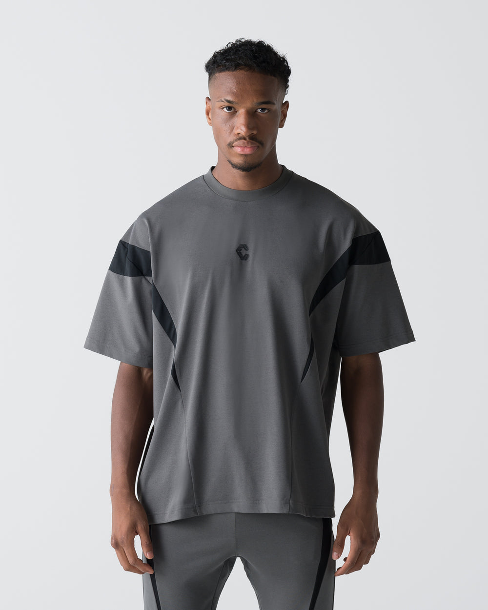 CRONOS CONTOUR S/S TEE【D.GRAY】