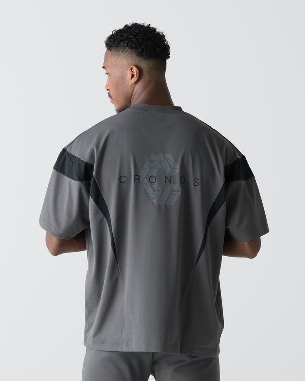 CRONOS CONTOUR S/S TEE【D.GRAY】