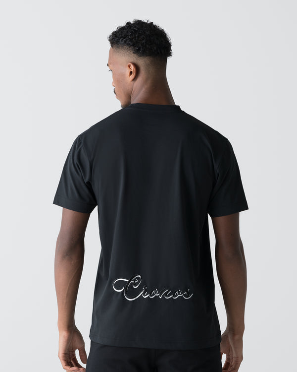 CRONOS SCRIPT POCKET S/S TEE【BLACK】