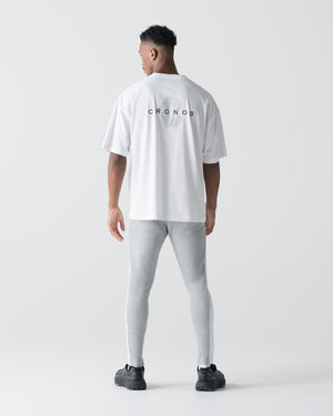 CRONOS BOLD LINE SKINNY PANTS【M.GRAY】