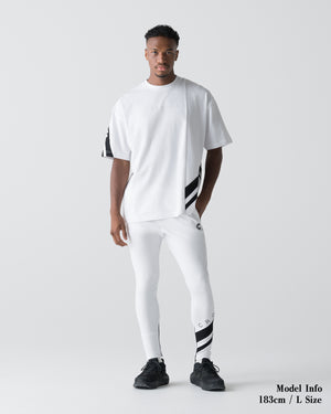 CRONOS VECTOR LINE S/S TEE【WHITE】