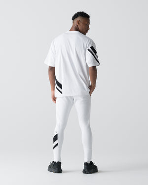 CRONOS VECTOR LINE SKINNY PANTS【WHITE】
