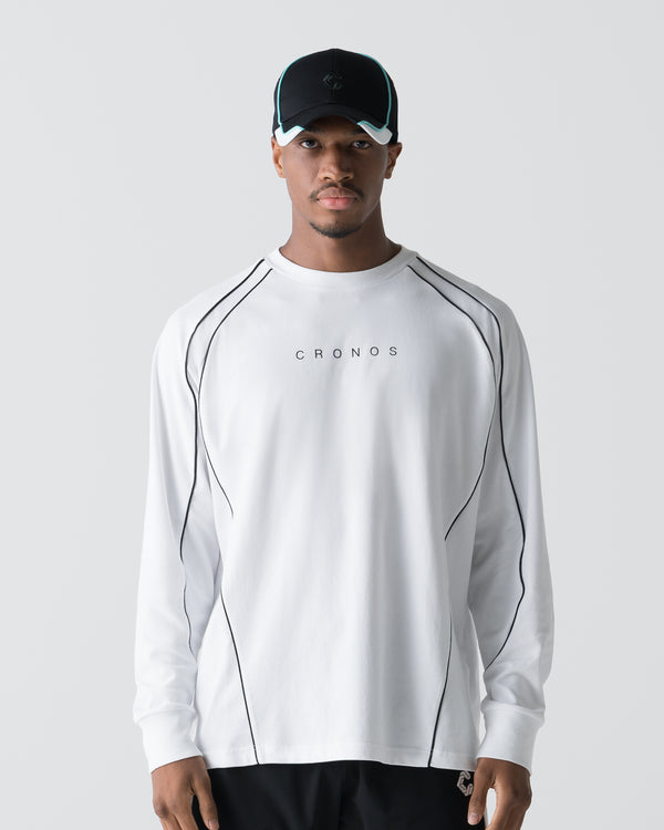 CRONOS ELEMENT L/S TEE【WHITE】