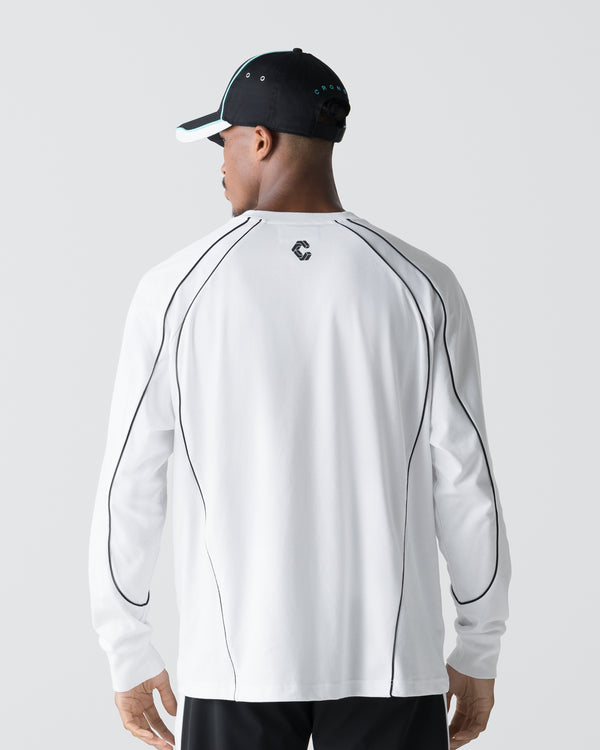 CRONOS ELEMENT L/S TEE【WHITE】