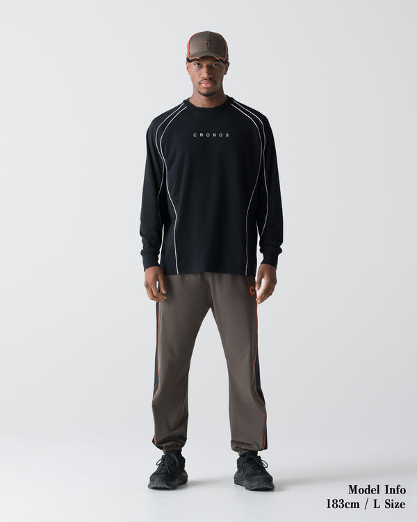 CRONOS ELEMENT L/S TEE【BLACK】