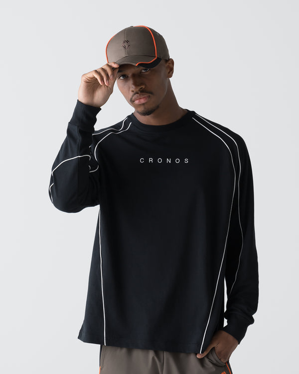 CRONOS ELEMENT L/S TEE【BLACK】
