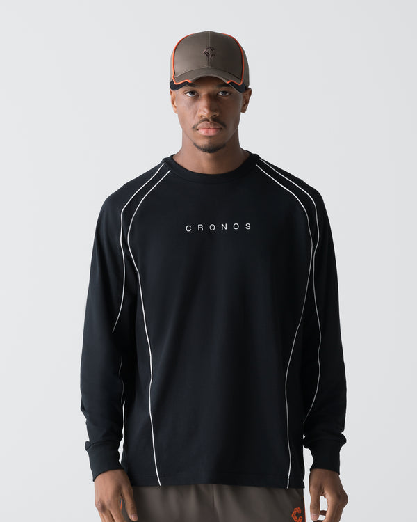 CRONOS ELEMENT L/S TEE【BLACK】