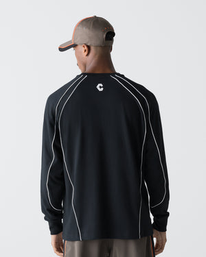 CRONOS ELEMENT L/S TEE【BLACK】