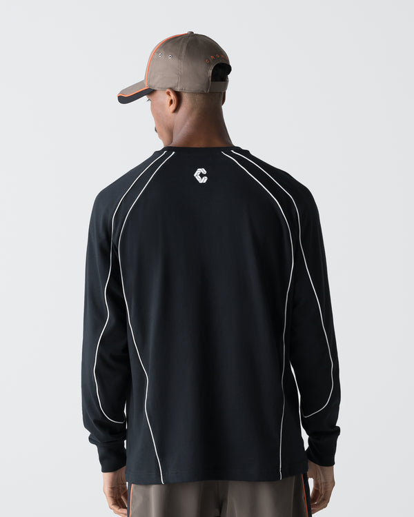 CRONOS ELEMENT L/S TEE【BLACK】