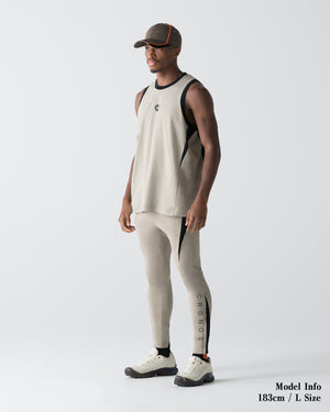 CRONOS KINETIC AIR SLEEVELESS【GREIGE】