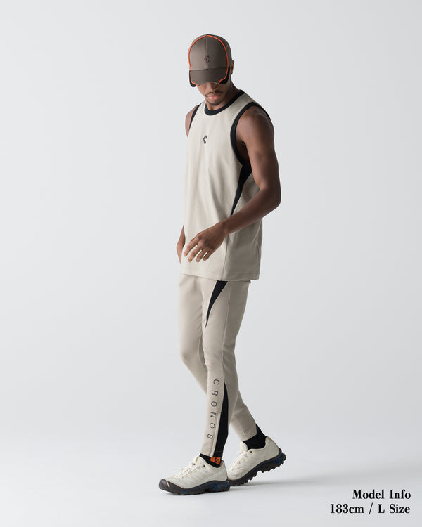 CRONOS KINETIC AIR SLEEVELESS【GREIGE】
