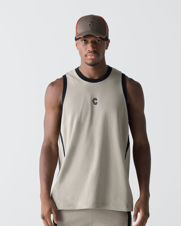 CRONOS KINETIC AIR SLEEVELESS【GREIGE】