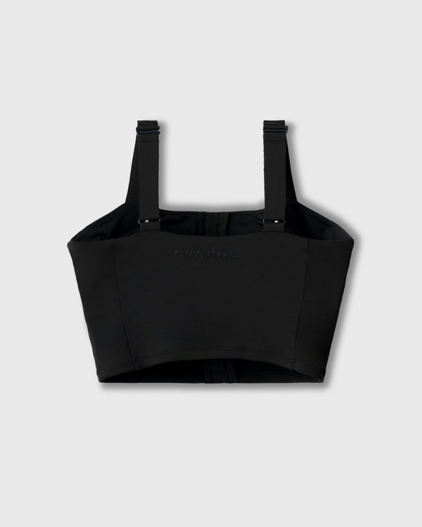 CRONOS WOMEN ADAPT BRA TOP【BLACK】