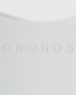 CRONOS WOMEN GATHER T-SHIRT【GRAY】
