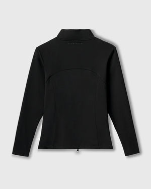 CRONOS WOMEN STAND COLLAR TRACK BLOUSON【BLACK】