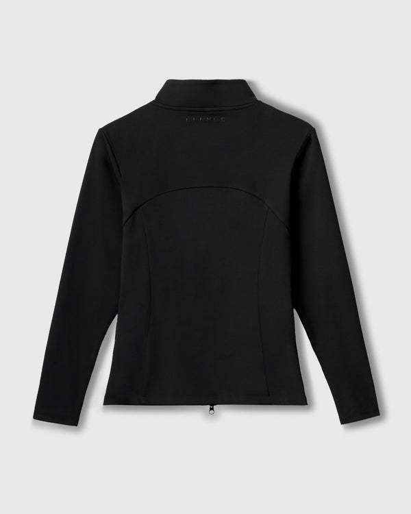 CRONOS WOMEN STAND COLLAR TRACK BLOUSON【BLACK】