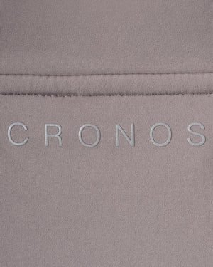 CRONOS WOMEN STAND COLLAR TRACK BLOUSON【GRAY】