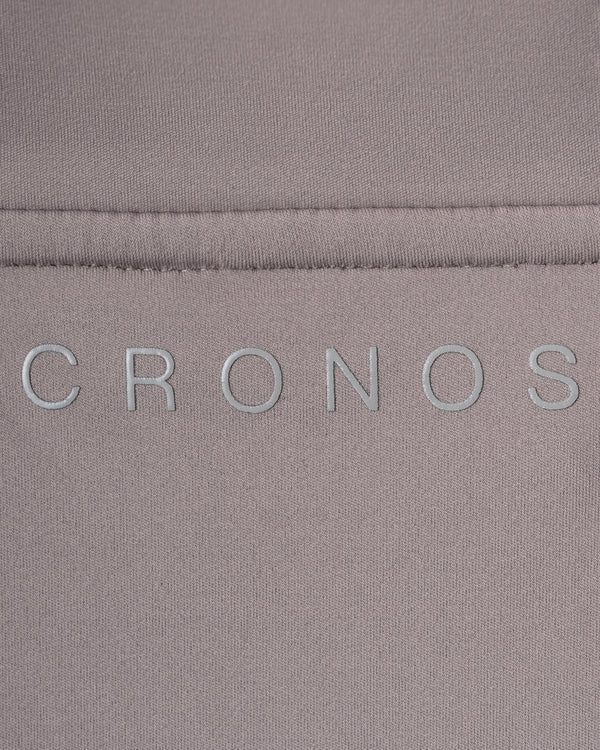 CRONOS WOMEN STAND COLLAR TRACK BLOUSON【GRAY】