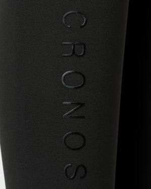CRONOS WOMEN TRACK LEGGINGS【BLACK】