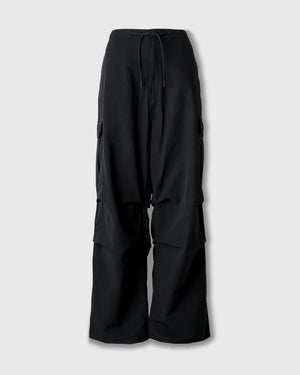 CRONOS WOMEN FRAME CARGO PANTS【BLACK】