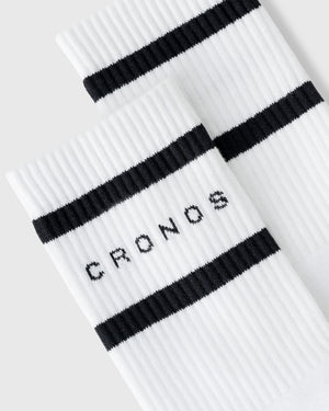 CRONOS WOMEN ATHLETIC SOCKS【WHITE】