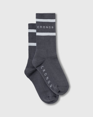CRONOS WOMEN ATHLETIC SOCKS【GRAY】