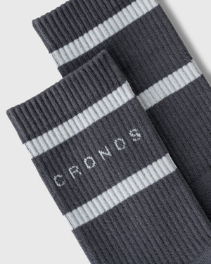 CRONOS WOMEN ATHLETIC SOCKS【GRAY】