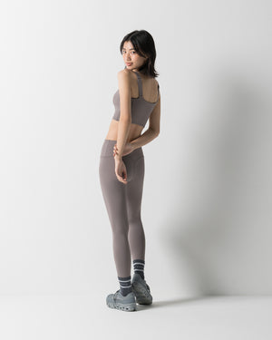 CRONOS WOMEN TRACK LEGGINGS【GRAY】