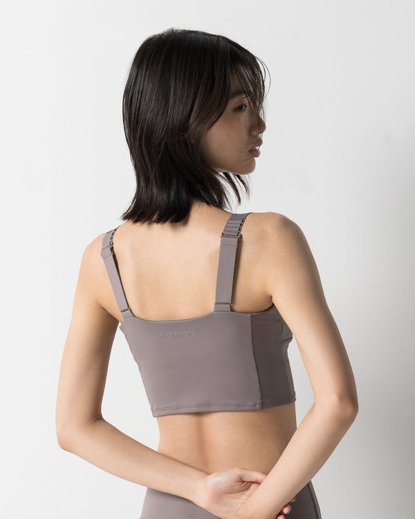 CRONOS WOMEN ADAPT BRA TOP【GRAY】