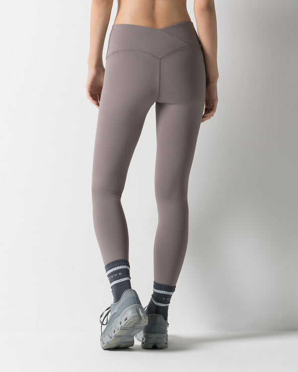 CRONOS WOMEN TRACK LEGGINGS【GRAY】