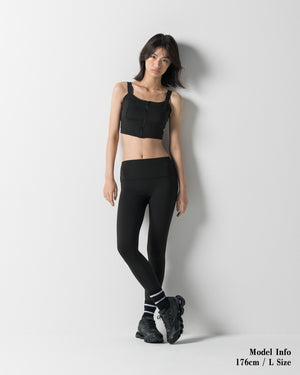 CRONOS WOMEN ADAPT BRA TOP【BLACK】