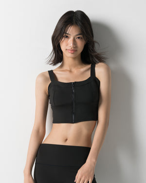 CRONOS WOMEN ADAPT BRA TOP【BLACK】
