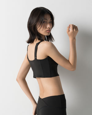 CRONOS WOMEN ADAPT BRA TOP【BLACK】