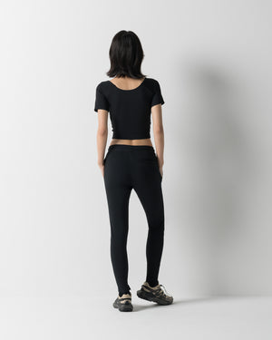 CRONOS WOMEN FORM SKINNY PANTS【BLACK】