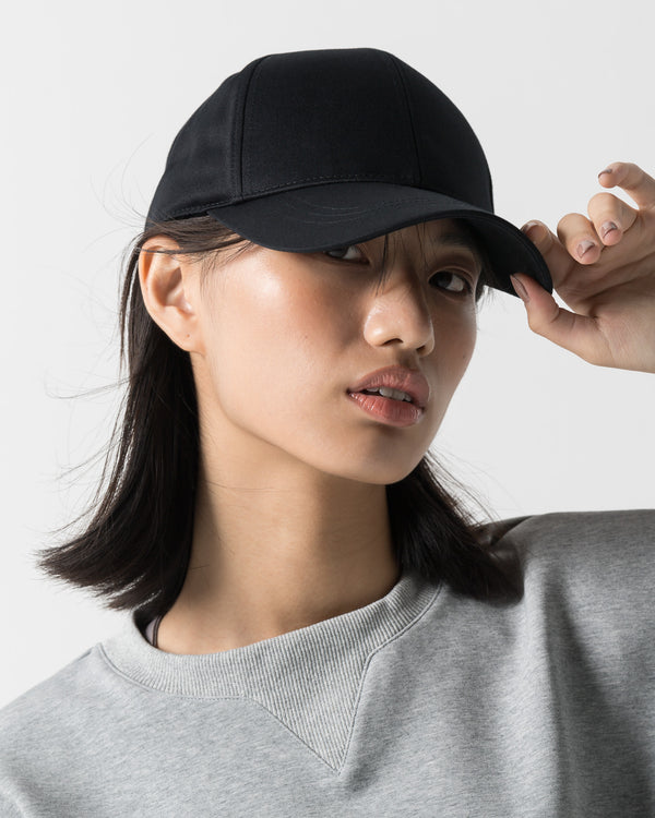 CRONOS WOMEN METAL BUCKLE CAP【BLACK】