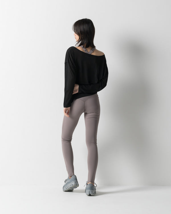 CRONOS WOMEN SHAPE LEGGINGS【GRAY】