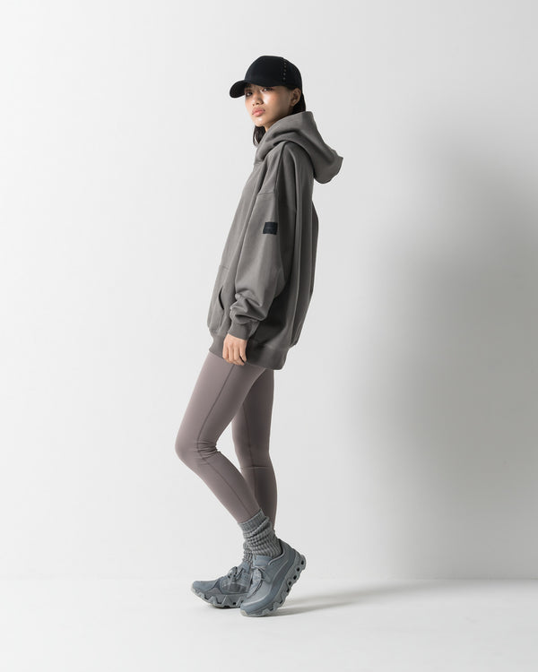 CRONOS WOMEN'S HEAVY DOUBLE HOODIE【GRAY】