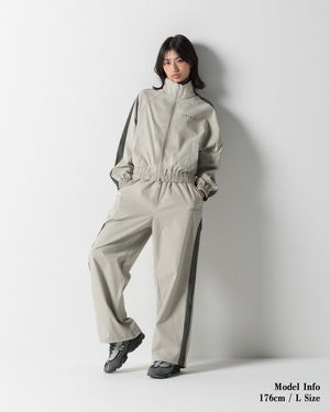 CRONOS WOMEN SIDE LINE BLOUSON【BEIGE】