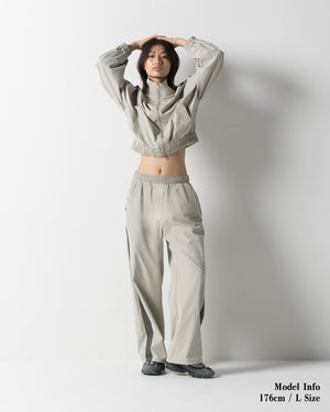 CRONOS WOMEN SIDE LINE BLOUSON【BEIGE】