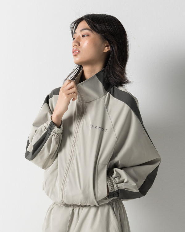 CRONOS WOMEN SIDE LINE BLOUSON【BEIGE】