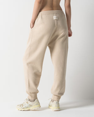 CRONOS WOMEN WARM SWEAT PANTS【BEIGE】