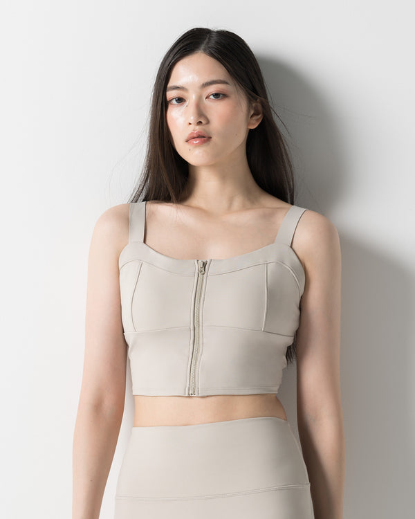 CRONOS WOMEN ADAPT BRA TOP【BEIGE】