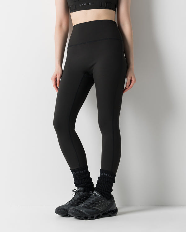 CRONOS WOMEN SHAPE LEGGINGS【BLACK】