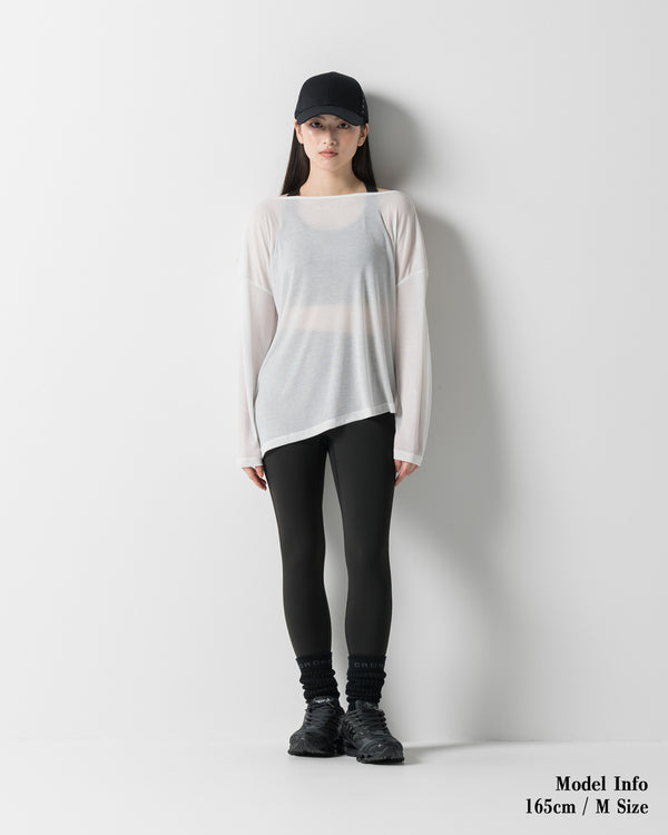 CRONOS WOMEN SHAPE LEGGINGS【BLACK】