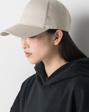 CRONOS WOMEN METAL BUCKLE CAP【BEIGE】