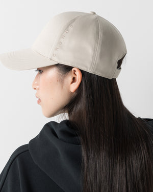 CRONOS WOMEN METAL BUCKLE CAP【BEIGE】