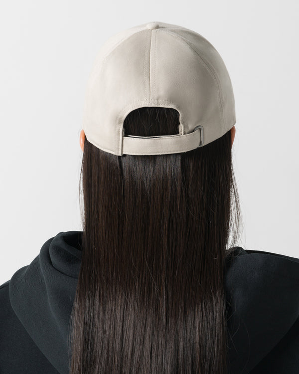 CRONOS WOMEN METAL BUCKLE CAP【BEIGE】